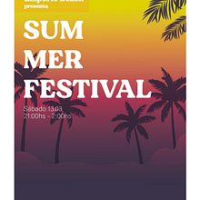 Proyecto Summer Festival | Emporio Beach  Ein Projekt aus dem Bereich Design, Grafikdesign und Werbung von Araceli Ariza - 18.03.2023