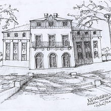 mis dibujos. Een project van Traditionele illustratie y Architectuur van Dario Zegarra - 19.03.2023