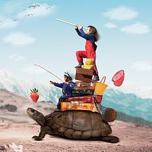 Voyage to the new life. Photograph, Collage, Photo Retouching, Digital Illustration, Photographic Composition, and Photomontage project by Eleonora Fedorii - 03.19.2023