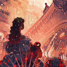 Phantom of the Opera demo piece. Un proyecto de Ilustración tradicional de Deb JJ Lee - 19.03.2023