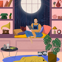 My project for course: Colorful Digital Illustration in Procreate. Traditional illustration, Drawing, Digital Illustration, and Digital Drawing project by Kubilay Güneş - 03.17.2023