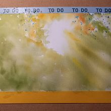 My project for course: Dreamy Watercolor Landscapes: Paint with Light. Painting, and Watercolor Painting project by Zane Libiete - 03.19.2023