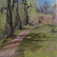 My project for course: Plein Air Oil Painting for Beginners: Paint Outdoors. Un proyecto de Bellas Artes, Pintura y Pintura al óleo de theresa_kluemper - 19.03.2023