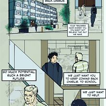 The Dark end of the Street. Comic projeto de Tom Rolland - 19.03.2023