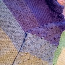 Mi proyecto del curso: Tejido de prendas de punto con mangas ranglán desde arriba. Un projet de DIY, Tricot , et Design textile de PAZ SAAVEDRA ARRIAGADA - 19.03.2023