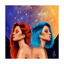 Mi proyecto del curso: Retratos digitales de fantasía con Photoshop. Un projet de Illustration traditionnelle, Dessin, Illustration numérique, Dessin de portrait, Dessin numérique , et Peinture numérique de Susana PA - 18.03.2023