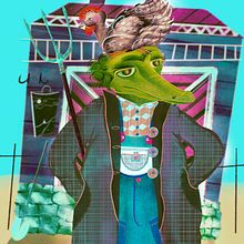Crocodile’s farm. Un proyecto de Ilustración infantil de Yelyzaveta Anysymova - 20.03.2023