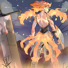 Concept art de mi personaje ficticio Yvane . Een project van Traditionele illustratie, Ontwerp y Ontwerp van personages van Sungnam Quezada - 20.03.2023