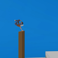 Parkour. 3D Animation project by Irene Bretón Nieto - 08.12.2022