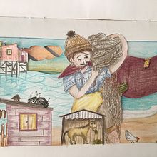 Mi proyecto del curso: Técnicas de papercut para contar historias. Projekt z dziedziny Trad, c, jna ilustracja, Craft, Papercraft, Stor, telling i Narracja użytkownika Arlette Cassot - 20.03.2023