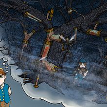 Iron Henry. Comic, Sketching, Creativit, Digital Illustration, Concept Art, Digital Drawing, Digital Painting, Sketchbook, Fiction Writing, and Creative Writing project by Jason LeClair - 03.20.2023