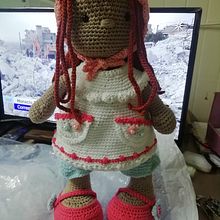 Mi proyecto del curso: Elaboración de muñecas amigurumi románticas. Un proyecto de Artesanía, Diseño de juguetes, Tejido, Crochet, Amigurumi y Diseño textil de Lorena Briones Garduño - 19.03.2023