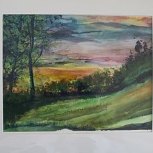 Sunrise . Painting project by Michaelle Frank - 03.20.2023
