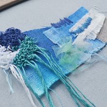 September Was Kind Of Blue #3. Arts, Crafts, and Embroider project by Maria Meiga - 03.21.2023