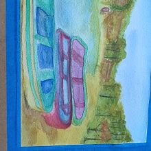 Mi proyecto del curso: Pintura en acuarela de paisajes marinos. Painting, Watercolor Painting, and Naturalistic Illustration project by Paty Monsell - 03.19.2023