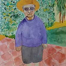 Gilda - Proyecto de @recuerdos.ilustrados.ok con @florkaneshiro. Traditional illustration, Drawing, and Watercolor Painting project by Silvina Fernández - 03.19.2023