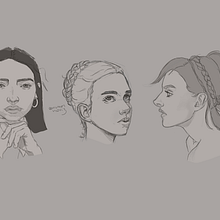 Meu projeto do curso: Caderno de retratos: explore o rosto humano . % Christian Galvão tarafından hazırlanan Çizim, Portre Çizimi, Sanatsal Çizim, Ve Dijital Çizim projesi - 03.20.2023