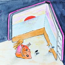My project for course: Imaginary Worlds Illustrated with Ink and Watercolor. Traditional illustration, Character Design, Drawing, Watercolor Painting, Ink Illustration, and Manga project by Viera Strakova - 03.22.2023