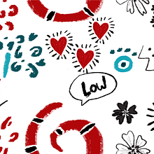 Mi proyecto del curso: Diseño de estampados textiles. Traditional illustration, Accessor, Design, Costume Design, Pattern Design, Fashion Design, Printing, and Textile Printing project by Lucía Córdoba - 03.20.2023