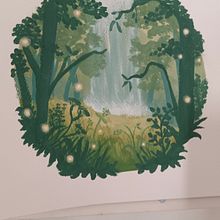 Il mio progetto del corso: Pittura di paesaggi fantastici a guazzo. Traditional illustration, Painting, and Gouache Painting project by Irene Gerelli - 03.22.2023