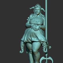 Meu projeto do curso: Modelagem de personagens em 3D. Un progetto di 3D, Character design, Modellazione 3D, Character design 3D e Progettazione 3D di Rafael Lucena - 24.09.2022