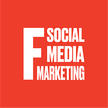 F Social Media Marketing. Design, Br, ing, Identit, Logo Design, and Web Design project by Daniel Salazar - 03.22.2023