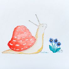 My project for course: Imaginative Character Illustration with Watercolor . Desain Karakter, Lukisan, Menggambar, Lukisan Cat Air & Ilustrasi Anak-Anak proyek oleh Brandy - 03.21.2023