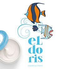 Eldoris. Un proyecto de Diseño de complementos, Packaging, Pattern Design, Ilustración vectorial, Ilustración infantil, Diseño y Diseño de logotipos de Marina Madrigal - 23.03.2023