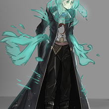 Mi proyecto del curso: Concept art para diseño de personajes y worldbuilding. Projekt z dziedziny Trad, c, jna ilustracja, Projektowanie postaci, Ilustracja c, frowa, Concept art, R, sunek c, frow, Malarstwo c i frowe użytkownika Sungnam Quezada - 18.03.2023