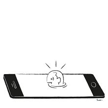 Serie Smartphone. Traditional illustration project by Alfonso López-Sanz Chulvi - 03.23.2023