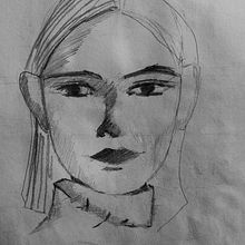 Mi proyecto del curso: Dibujo de personajes desde cero: retrata rostros y figuras. Un proyecto de Ilustración tradicional, Diseño de personajes, Dibujo a lápiz y Dibujo de Andrea Domínguez - 25.03.2023