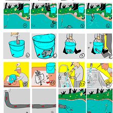 Mi proyecto del curso: Libros ilustrados silentes: cuenta una historia sin palabras. Traditional illustration, Editorial Design, Drawing, Stor, telling, Stor, board, and Children's Illustration project by Xavier Krauel - 03.25.2023