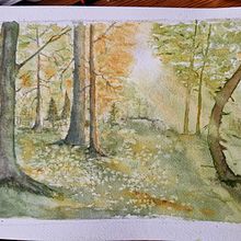 My project for course: Dreamy Watercolor Landscapes: Paint with Light. Painting, and Watercolor Painting project by Sissel - 03.21.2023