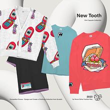 My project for course: Design and Create a Clothing Collection from Scratch . Un progetto di Design di accessori e Fashion design di zzahrayustisia - 25.03.2023