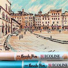 My project for course: Architectural Sketching for Urban Illustrations. Design, Traditional illustration, Sketching, Architectural Illustration, and Sketchbook project by Gül Günizi - 03.26.2023