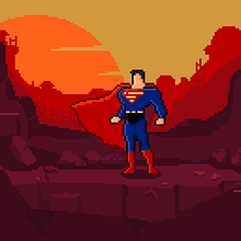 Mon projet du cours : Introduction au character design en pixel art . % Thomas DELLE VAGLIA tarafından hazırlanan Karakter Tasarımı, Video O, unları, Piksel Sanatı, O, Ve un Tasarımı projesi - 03.26.2023