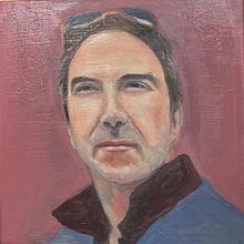 My project for course: Contemporary Oil Portraiture. Traditional illustration, Fine Arts, Painting, and Oil Painting project by Mary Weeks - 03.23.2023