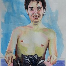 My project for course: The Human Figure in Watercolor . % Sérgio Dantas tarafından hazırlanan Geleneksel illüstras, on, Güzel sanatlar, Tablo, Sulubo, a Resim, Gerçekçi Çizim, Ve Şekil Çizimi projesi - 03.27.2023