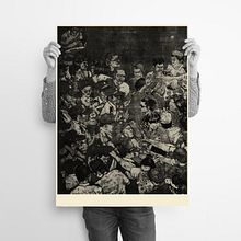 Falsos Positivos . Engraving, Fine Arts, and Drawing project by Julio Hernán Espinoza Ponce - 11.01.2013