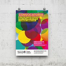 Cárteles para la convocatoria de proyectos del Centro Cultural de Bellas Artes 2015 y 2016. Graphic Design, Art Direction, and Photograph project by Julio Hernán Espinoza Ponce - 08.30.2016
