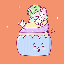 Mein Abschlussprojekt für den Kurs: Illustration im Kawaii-Stil: Gestalte niedliche Welten, die Freude bereiten. Character Design, Digital Illustration, and Manga project by chrikom - 03.27.2023