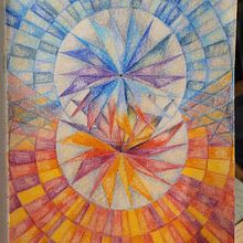 My project for course: The Art of Mandala Drawing: Create Geometric Patterns. Drawing & Ink Illustration project by katharina.rutkowski - 03.27.2023