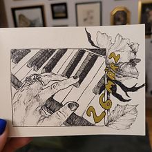 My project for course: Illustrated Diary: Fill Your Sketchbook with Experiences. Un proyecto de Ilustración tradicional, Bocetado, Dibujo, Sketchbook e Ilustración con tinta de katharina_rutkowski - 27.03.2023