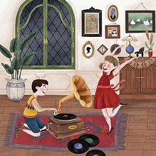 Rainy days.. Un proyecto de Ilustración tradicional, Diseño de personajes, Dibujo, Ilustración digital, Stor, telling, Ilustración infantil e Instagram de Maria Carranza - 27.03.2023