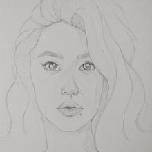 Mijn project van de cursus: Sketchbook met portretten: verken het menselijk gezicht. Esboçado, Desenho, Desenho de retrato, Desenho artístico, e Sketchbook projeto de biekevn - 27.03.2023