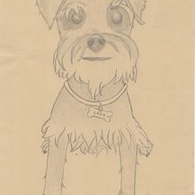 "Una dama", dibujo en grafito sobre kraft. Drawing, and Pencil Drawing project by Patricia Juárez - 03.27.2023