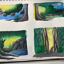 My project for course: Fantasy Landscapes with Watercolor & Gouache. Fine Arts, Painting, Watercolor Painting, Naturalistic Illustration, and Gouache Painting project by griffithcarrie67 - 03.27.2023