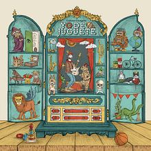 Carátula de disco Yo de juguete. Un progetto di Illustrazione tradizionale, Packaging, Disegno a matita, Disegno, Disegno artistico, Graphic design e Product design di Carolina Zambrano - 27.03.2023