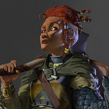 My course project: Concept art for character design and worldbuilding: TK. Traditional illustration, Character Design, Digital Illustration, Concept Art, Digital Drawing, and Digital Painting project by Tony Mayoh - 04.04.2023