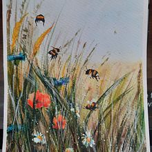 Mój projekt z kursu: Ilustracja przyrodnicza akwarelą i węglem. Traditional illustration, Painting, and Naturalistic Illustration project by Marta Kwietniak - 03.28.2023